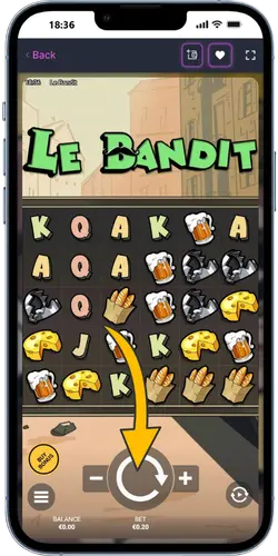 Le Bandit Speel en cash uit